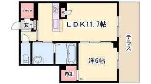 カーサグラスの物件間取画像